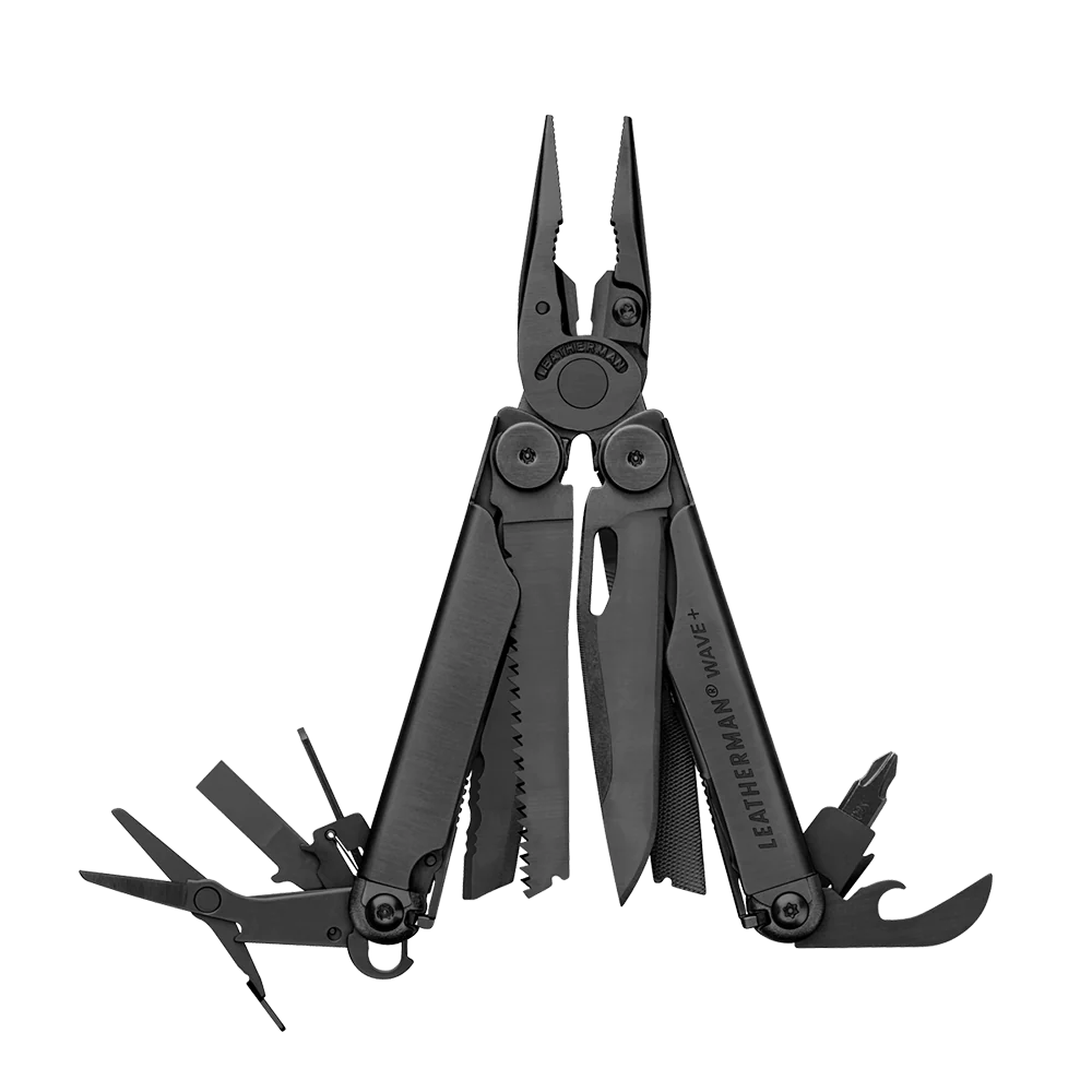 LEATHERMAN - WAVE + | 18 PIECE MULTI TOOL | BLACK W/ MOLLE SHEATH