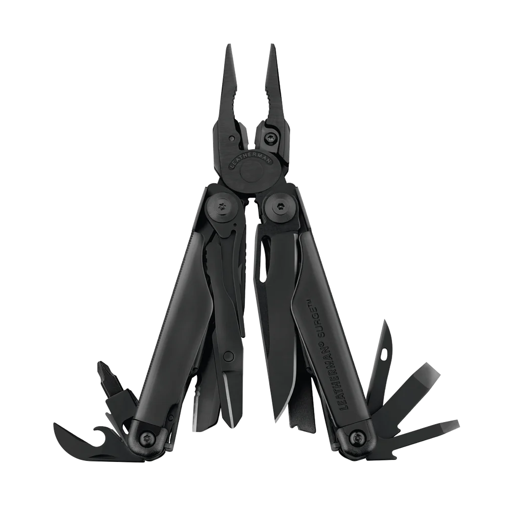 LEATHERMAN - SURGE | 21 PIECE MULTI TOOL | BLACK W/MOLLE SHEATH