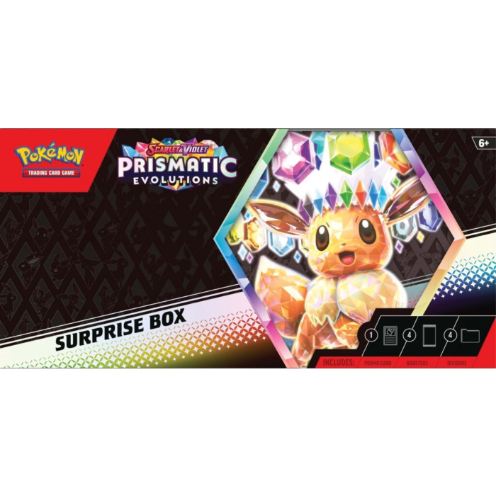 POKEMON - POKEMON TCG | SCARLET & VIOLET 8.5 PRISMATIC EVOLUTIONS SURPRISE BOX