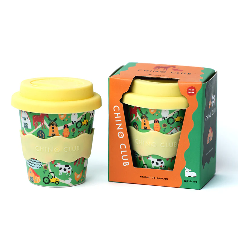 CHINO CLUB - BAMBOO BABY CHINO CUP | 4 OZ | FARM