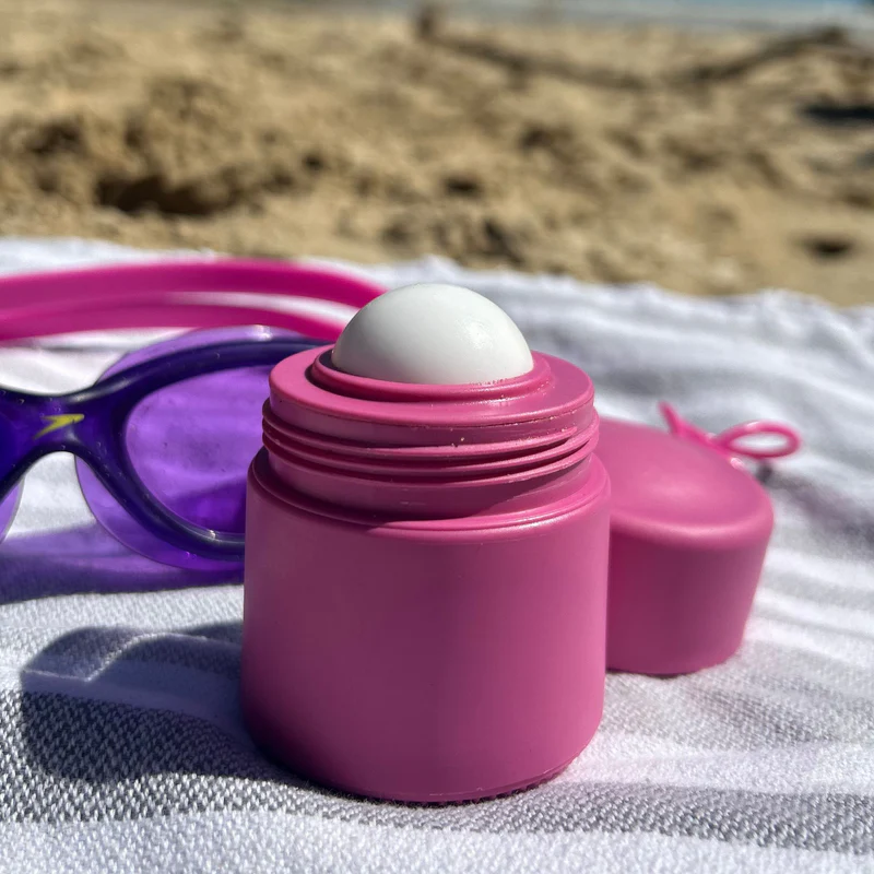 SOLMATES - REFILLABLE ROLL-ON APPLICATOR | SALT LAKE PINK (50ML)