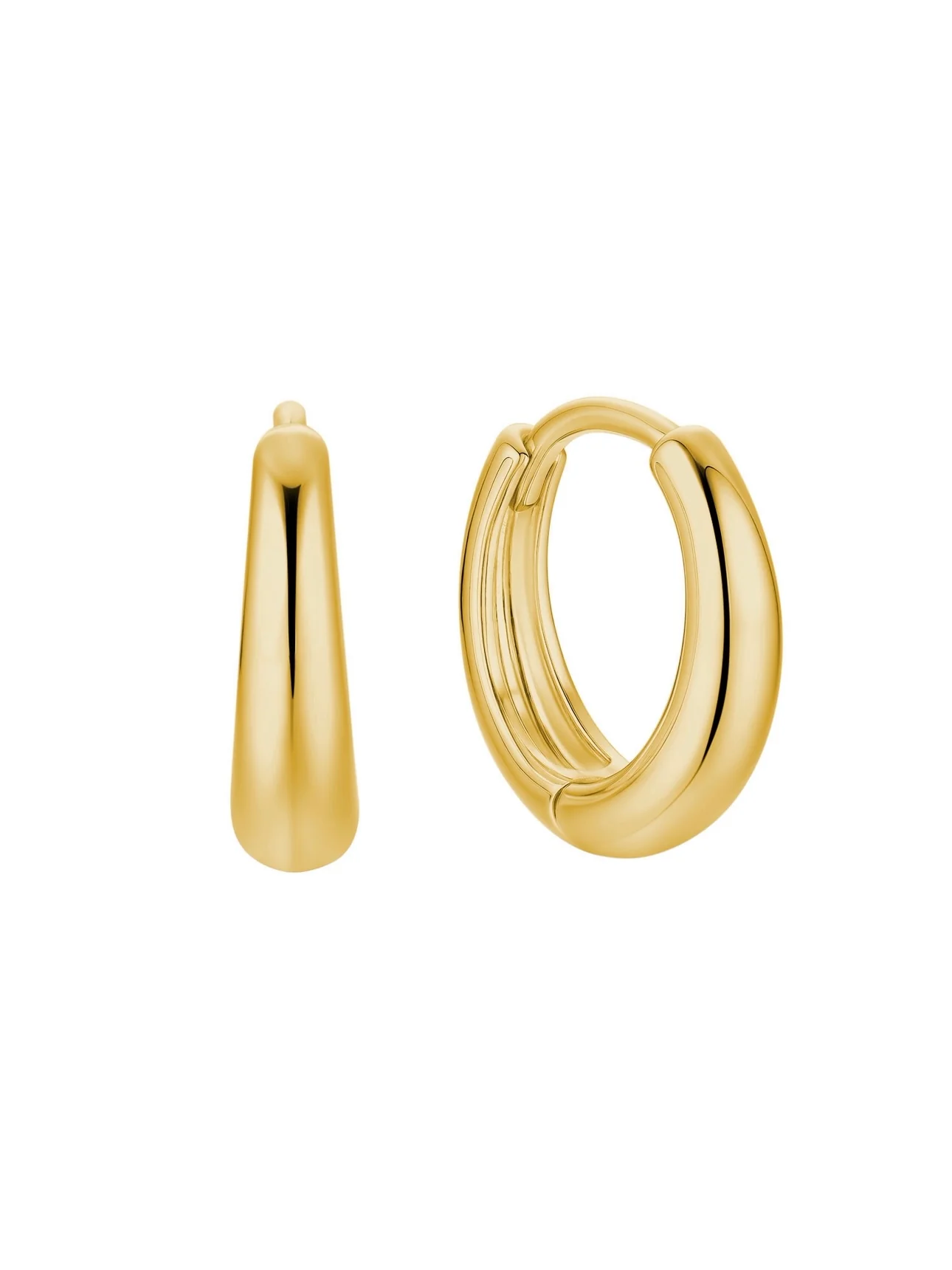 MTL - ISLAND GLOW | HOOPS IN 18K GOLD | SMALL