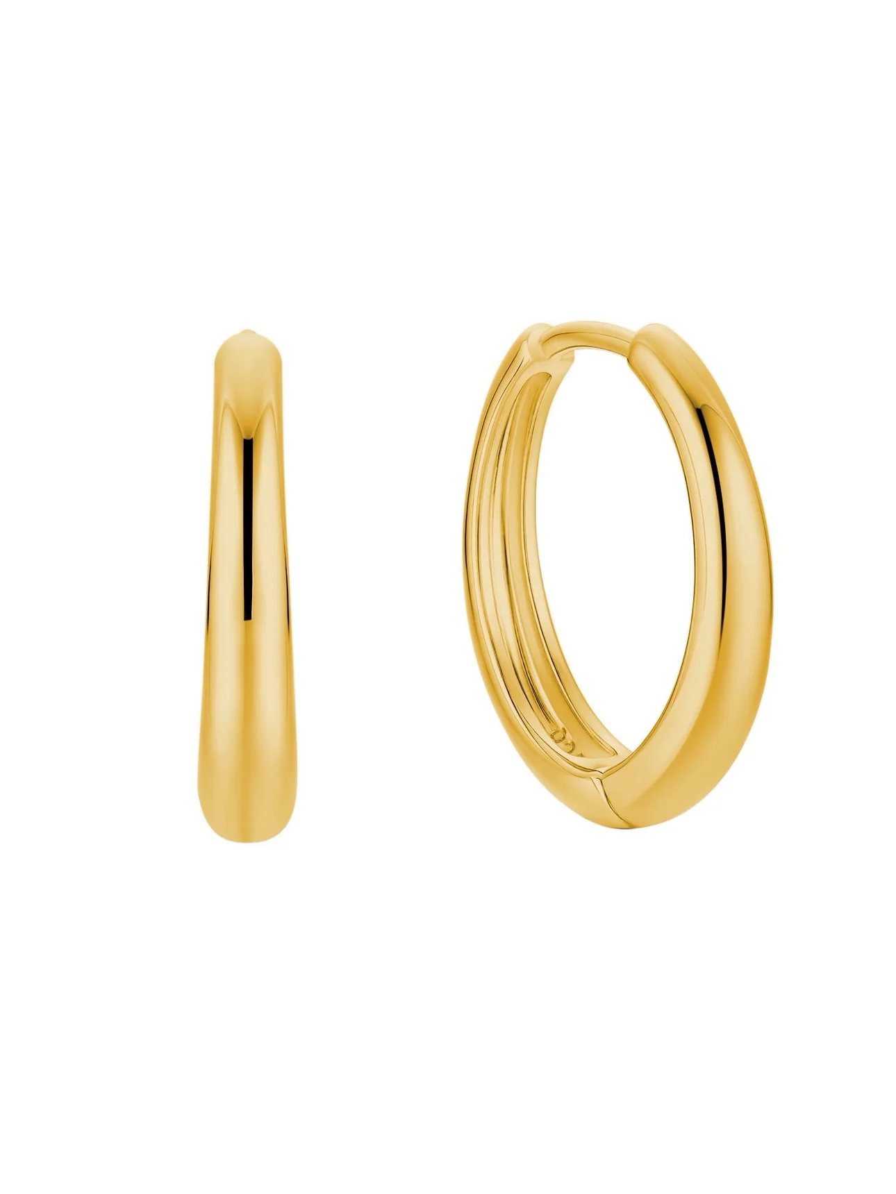 MTL - ISLAND GLOW | HOOPS IN 18K GOLD | SMALL