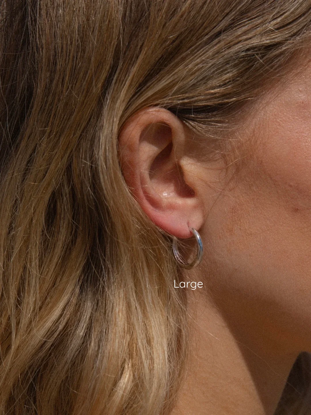 MTL - ISLAND GLOW | HOOPS IN STERLING SILVER | MEDIUM