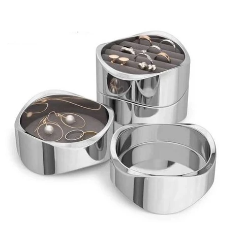 UMBRA - CHROME WAVY JEWELLERY ORGANISER