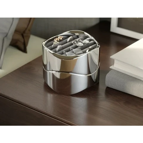 UMBRA - CHROME WAVY JEWELLERY ORGANISER