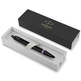 PARKER - IM VIBRANT RING PURPLE BALLPOINT PEN