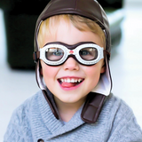 BAGHERA - RACE KIT | LEATHER RACING CAP & GOGGLES SET