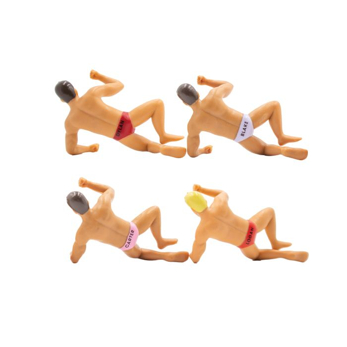 NPW - WINE CHARMERS DRINK MARKERS (SET OF 4)