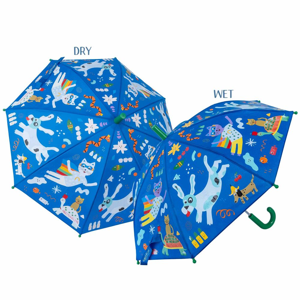 FLOSS & ROCK - COLOUR CHANGING UMBRELLA | PETS 2