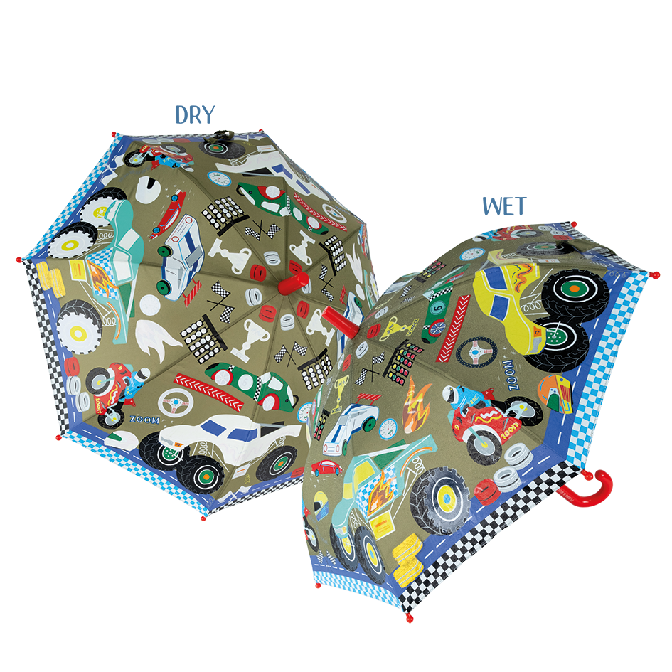 FLOSS & ROCK - COLOUR CHANGING UMBRELLA | CARS