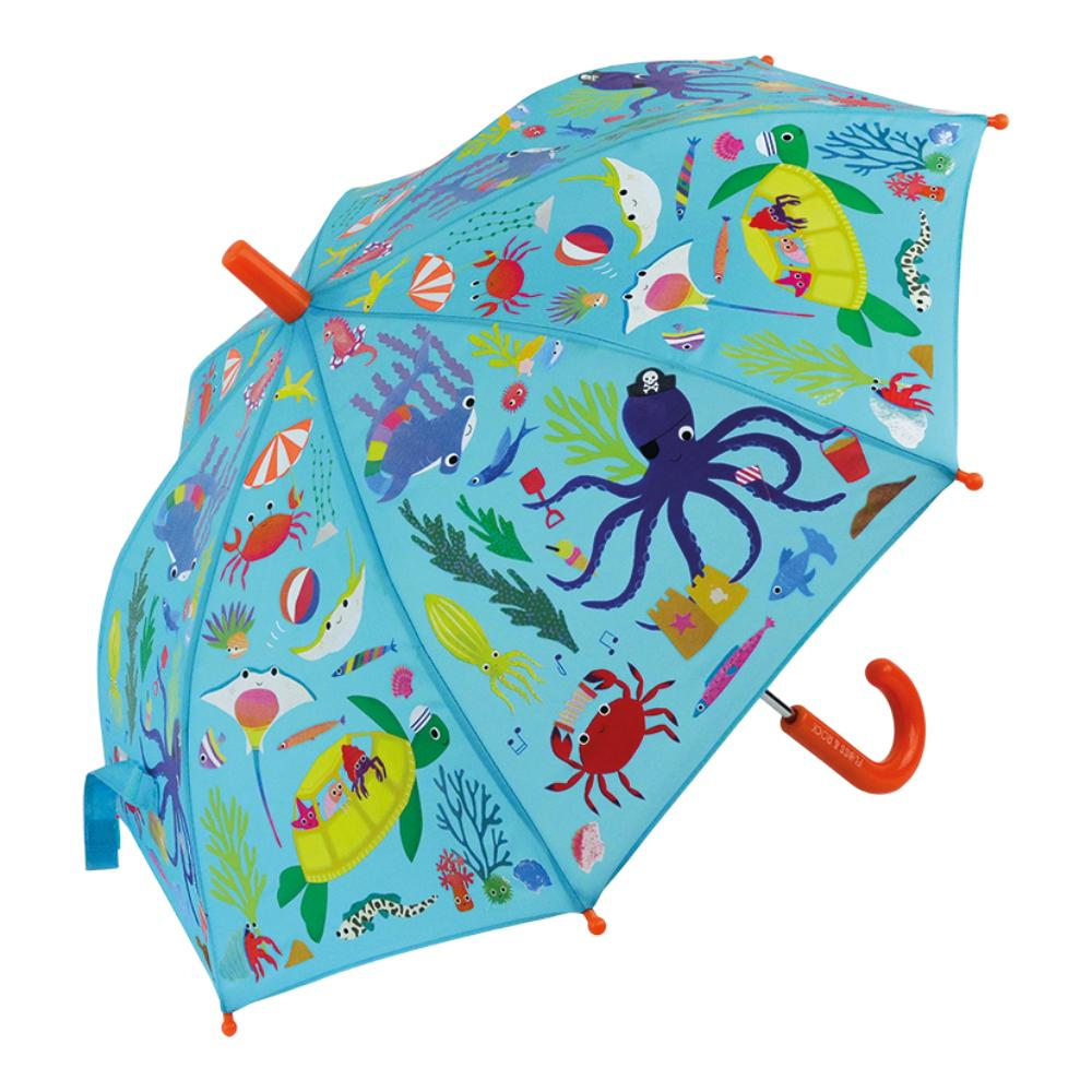 FLOSS & ROCK - COLOUR CHANGING UMBRELLA | OCEAN