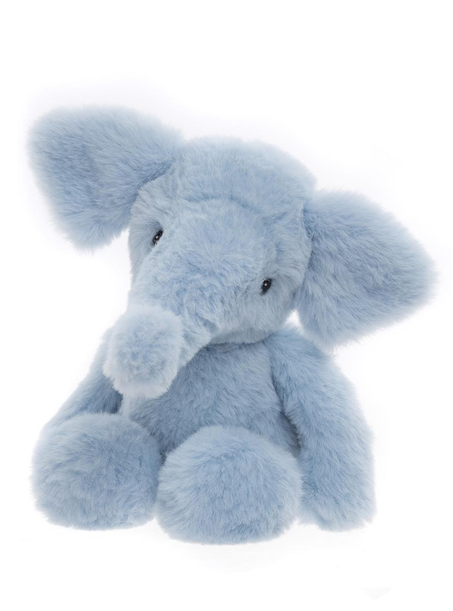 CHARLIE BEARS - EFFIE ELEPHANT POWDER BLUE S