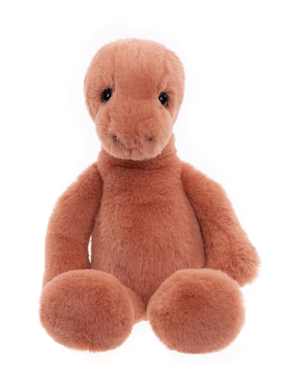 CHARLIE BEARS - STEVIE STEGOSAURUS MARMALADE ORANGE M