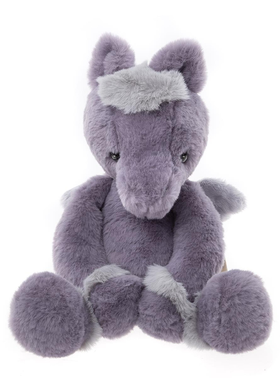CHARLIE BEARS - PENNY PEGASUS SOFT LAVENDER M