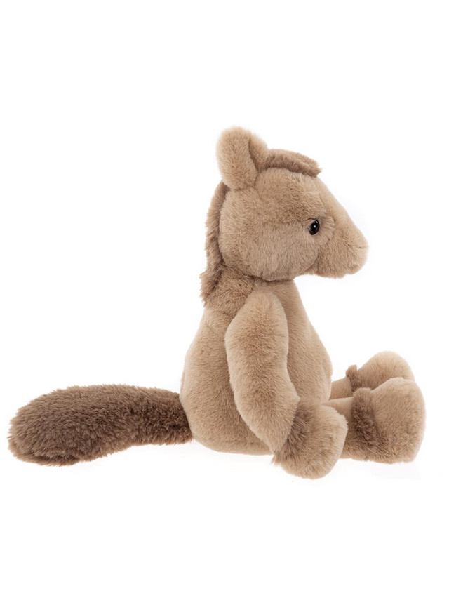 CHARLIE BEARS - CLIP CLOP PONY OATMEAL BROWN M