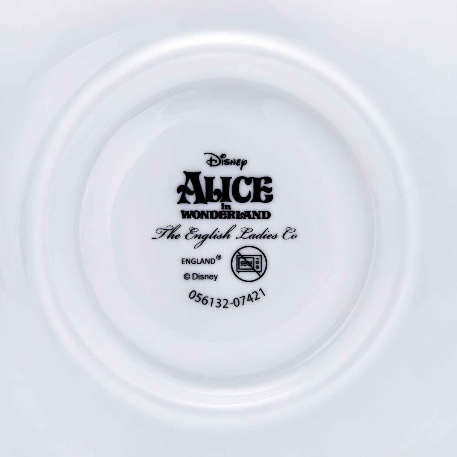 THE ENGLISH LADIES CO - DISNEY PRINCESS | ALICE IN WONDERLAND | ALICE | CUP & SAUCER