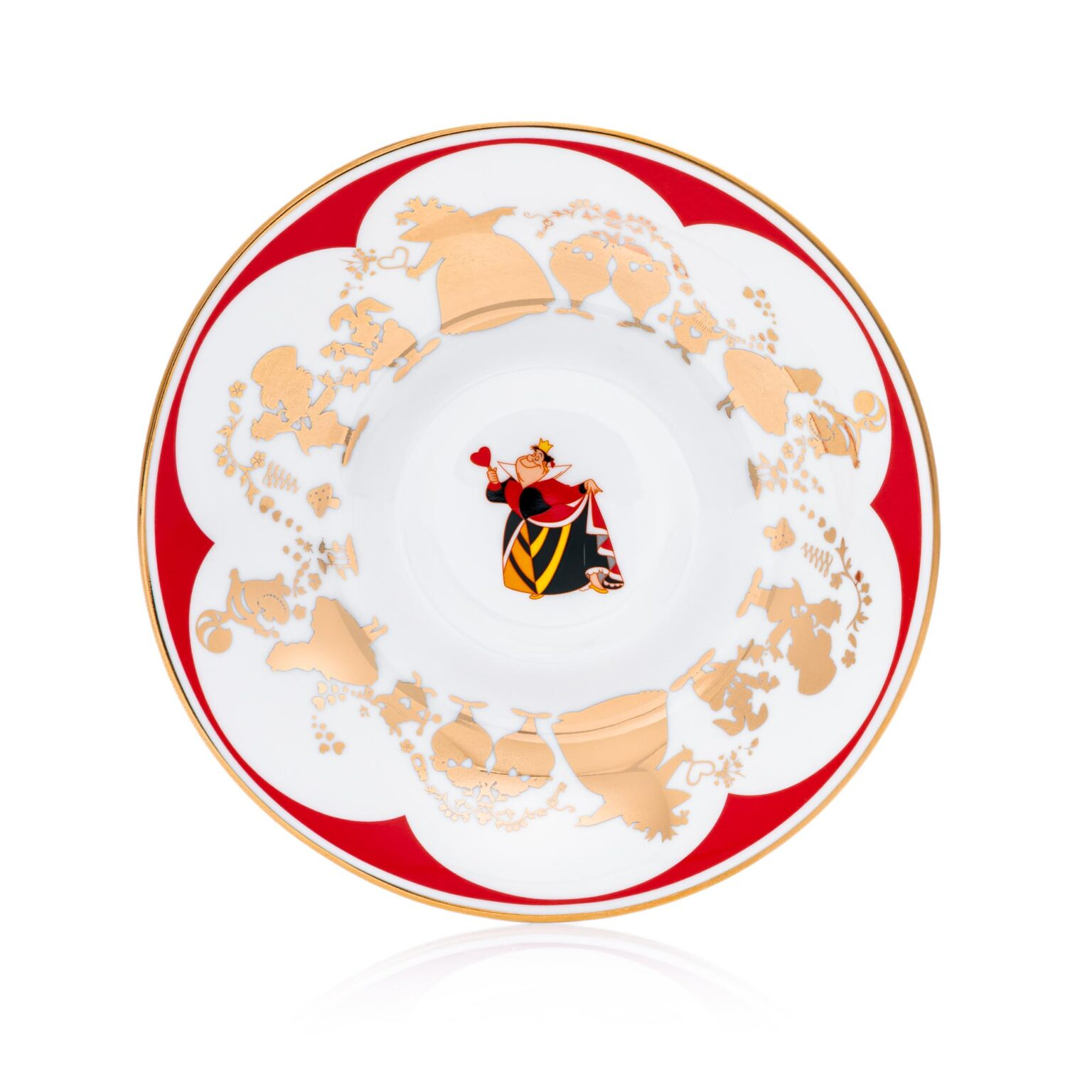 THE ENGLISH LADIES CO - DISNEY PRINCESS | ALICE IN WONDERLAND | QUEEN OF HEARTS | CUP & SAUCER