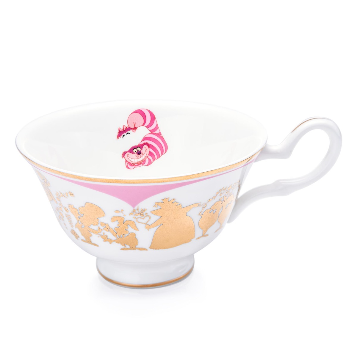 THE ENGLISH LADIES CO - DISNEY PRINCESS | ALICE IN WONDERLAND | CHESHIRE CAT | CUP & SAUCER