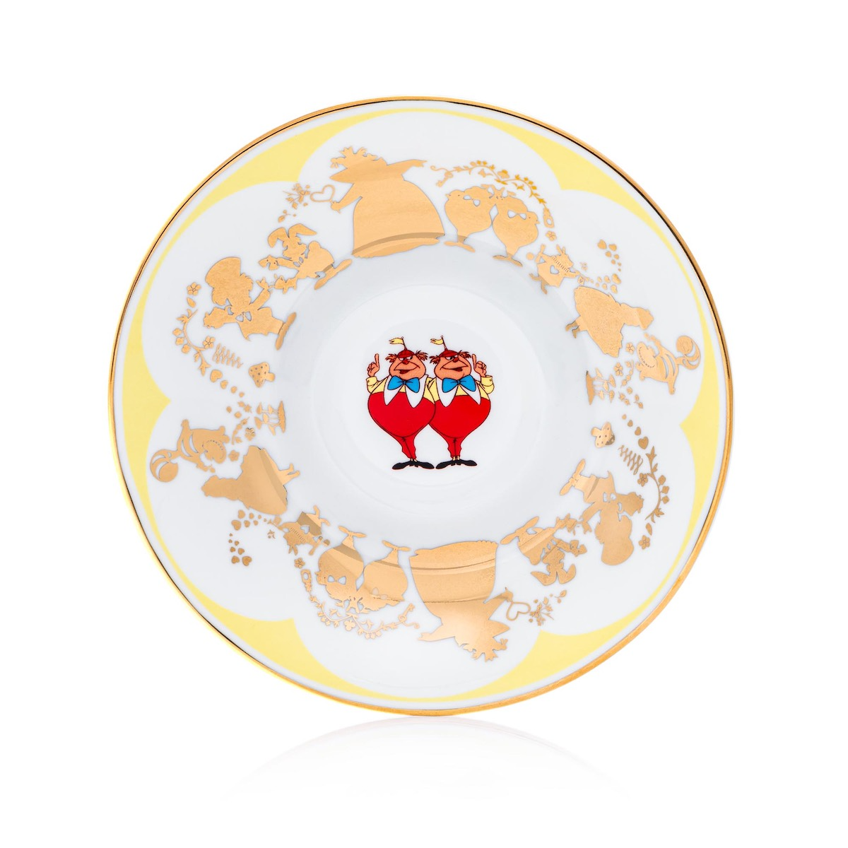 THE ENGLISH LADIES CO - DISNEY PRINCESS | ALICE IN WONDERLAND | TWEEDLEDUM AND TWEEDLEDEE | CUP & SAUCER