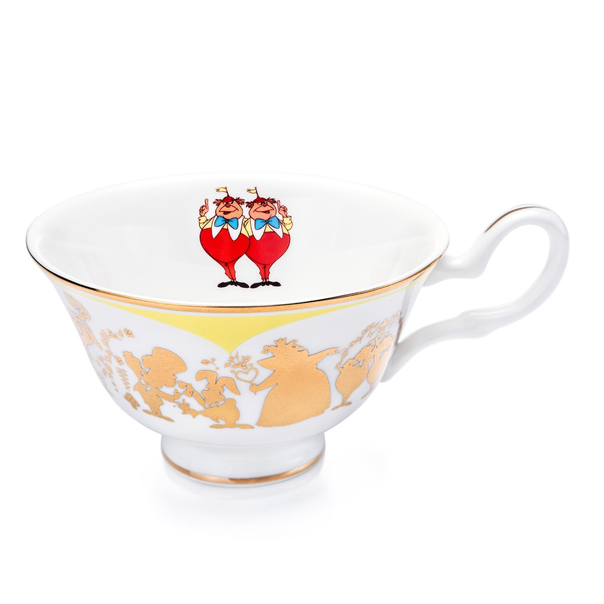THE ENGLISH LADIES CO - DISNEY PRINCESS | ALICE IN WONDERLAND | TWEEDLEDUM AND TWEEDLEDEE | CUP & SAUCER