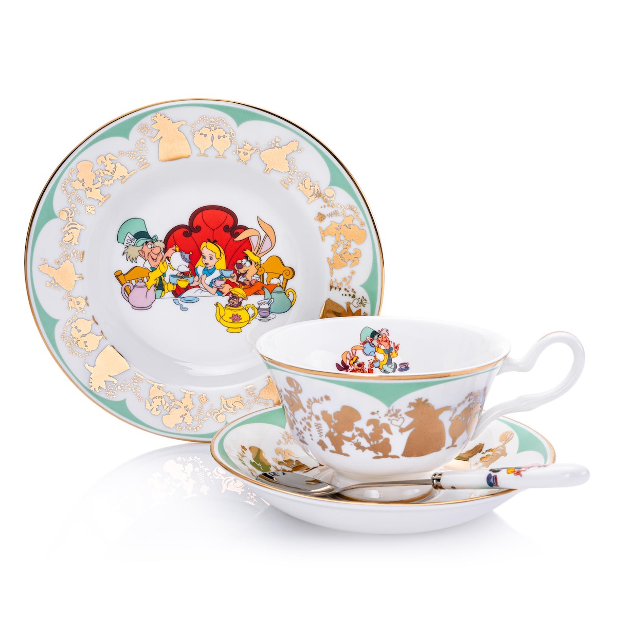 THE ENGLISH LADIES CO - DISNEY PRINCESS | ALICE IN WONDERLAND | MAD HATTER | PLATE