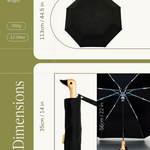 ORIGINAL DUCKHEAD - COMPACT UMBRELLA | BLACK