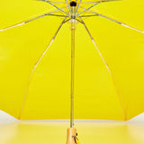 ORIGINAL DUCKHEAD - YELLOW COMPACT ECO-FRIENDLY WIND RESISTANT UMBRELLA