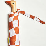ORIGINAL DUCKHEAD - COMPACT UMBRELLA | PEANUT BUTTER CHECKERS