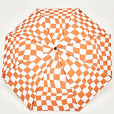 ORIGINAL DUCKHEAD - COMPACT UMBRELLA | PEANUT BUTTER CHECKERS