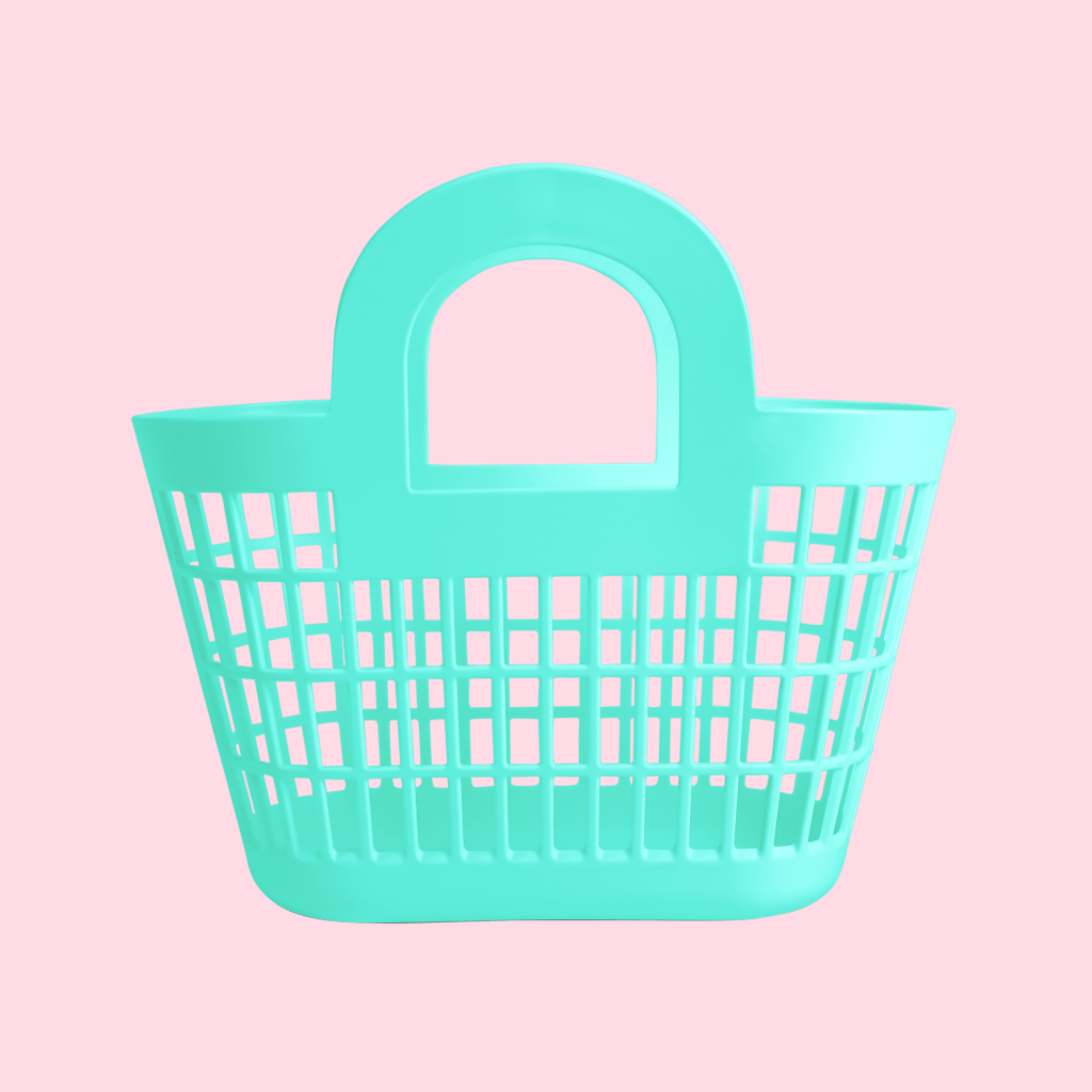 SUNJELLIES - ROSIE BASKET | SEAFOAM 2
