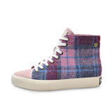 ISLANDER - BOOTS | THA BLAIR | PINK & BLUE TARTAN | UK6