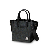 ISLANDER - THE MEDIUM CALLIE TOTE | BLACK & WHITE DOGTOOTH