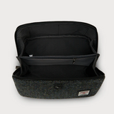 ISLANDER - TOILETRY BAG | BLACK & GREY HERRINGBONE