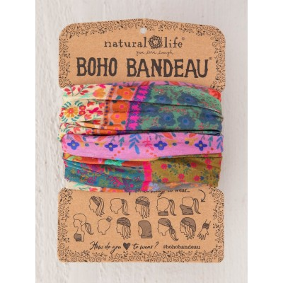NATURAL LIFE - BOHO BANDEAU | MULTI PATCHWORK