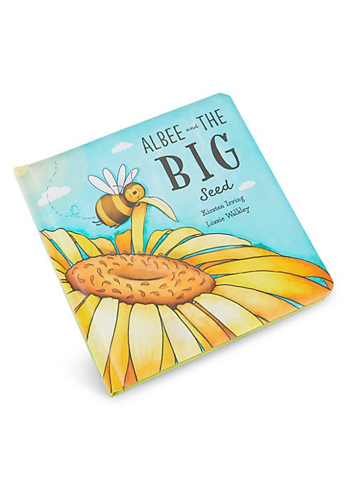 JELLYCAT - ALBEE & THE BIG SEED BOOK | BASHFUL BEE