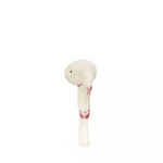 JELLYCAT - BLOSSOM CREAM BUNNY "BERRY" RING RATTLE