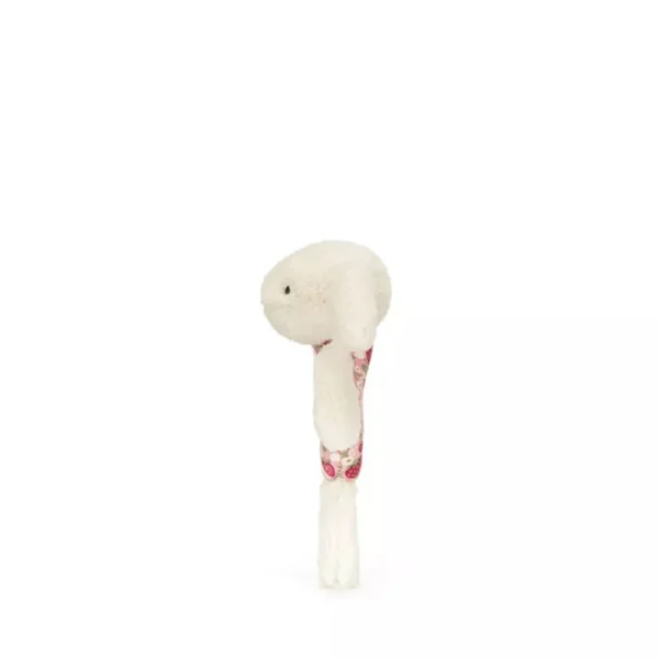 JELLYCAT - BLOSSOM CREAM BUNNY "BERRY" RING RATTLE