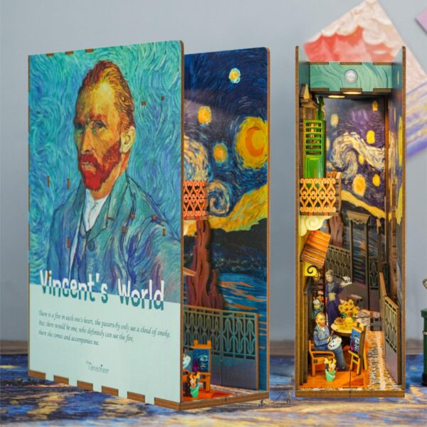 TONECHEER - BOOK NOOK 3D PUZZLE | VINCENT'S WORLD