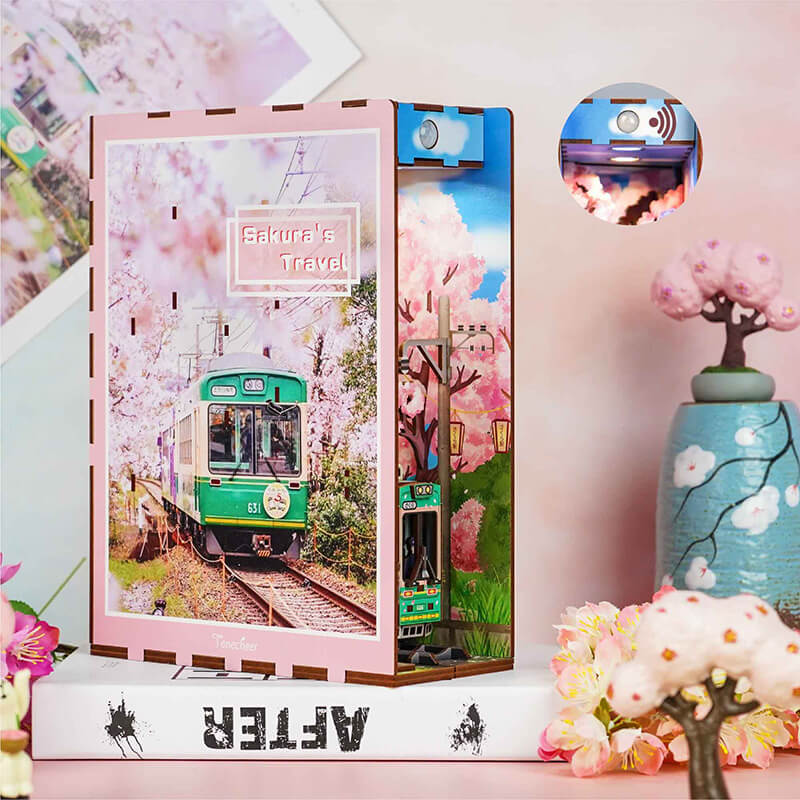 TONECHEER - BOOK NOOK 3D PUZZLE | SAKURA'S TRAVEL