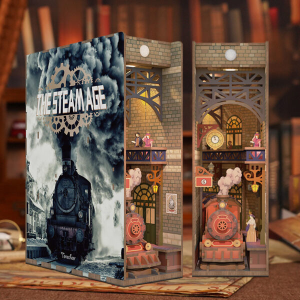 TONECHEER - BOOK NOOK 3D PUZZLE | THE STEAM AGE