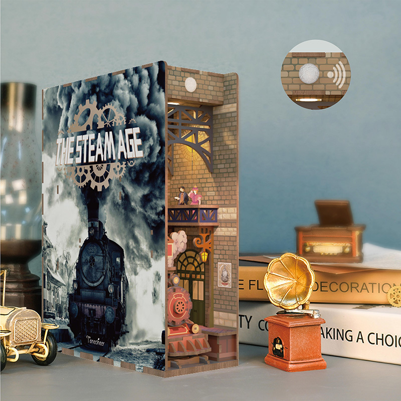 TONECHEER - BOOK NOOK 3D PUZZLE | THE STEAM AGE