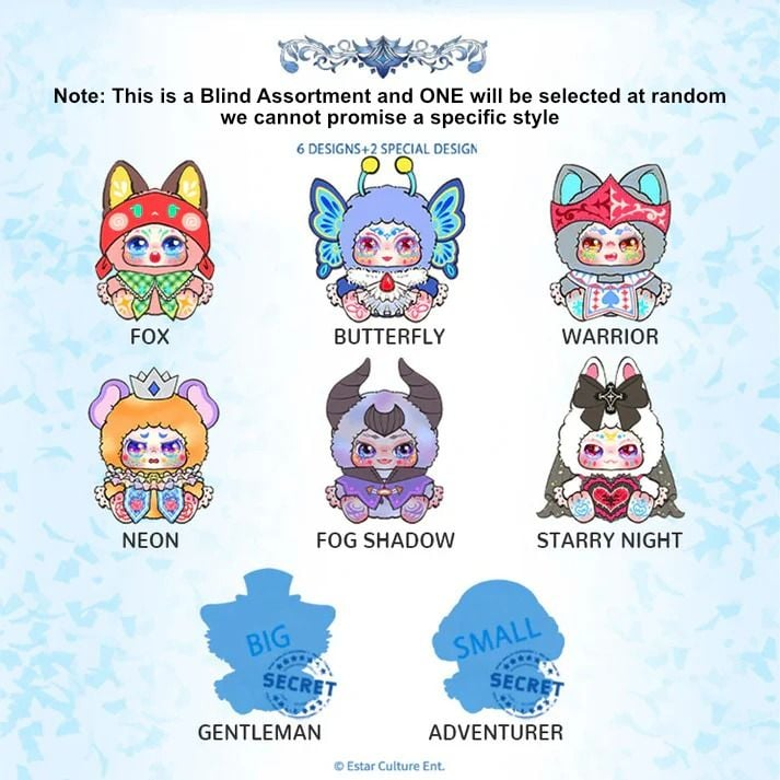 KIMMON - YOU'RE THE PROTAGONIST COLLECTABLE PLUSH DOLL BLIND BOX