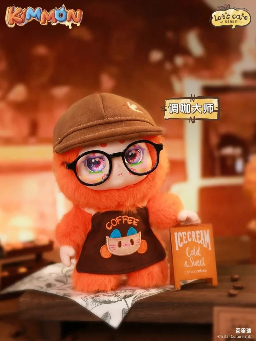 KIMMON- LET'S CAFE PLUSH DOLL BLIND BOX