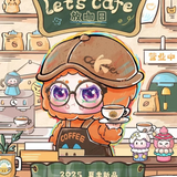 KIMMON- LET'S CAFE PLUSH DOLL BLIND BOX