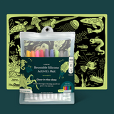 HEY DOODLE - REUSEABLE SILCONE MAT | GLOW-IN-THE-DEEP