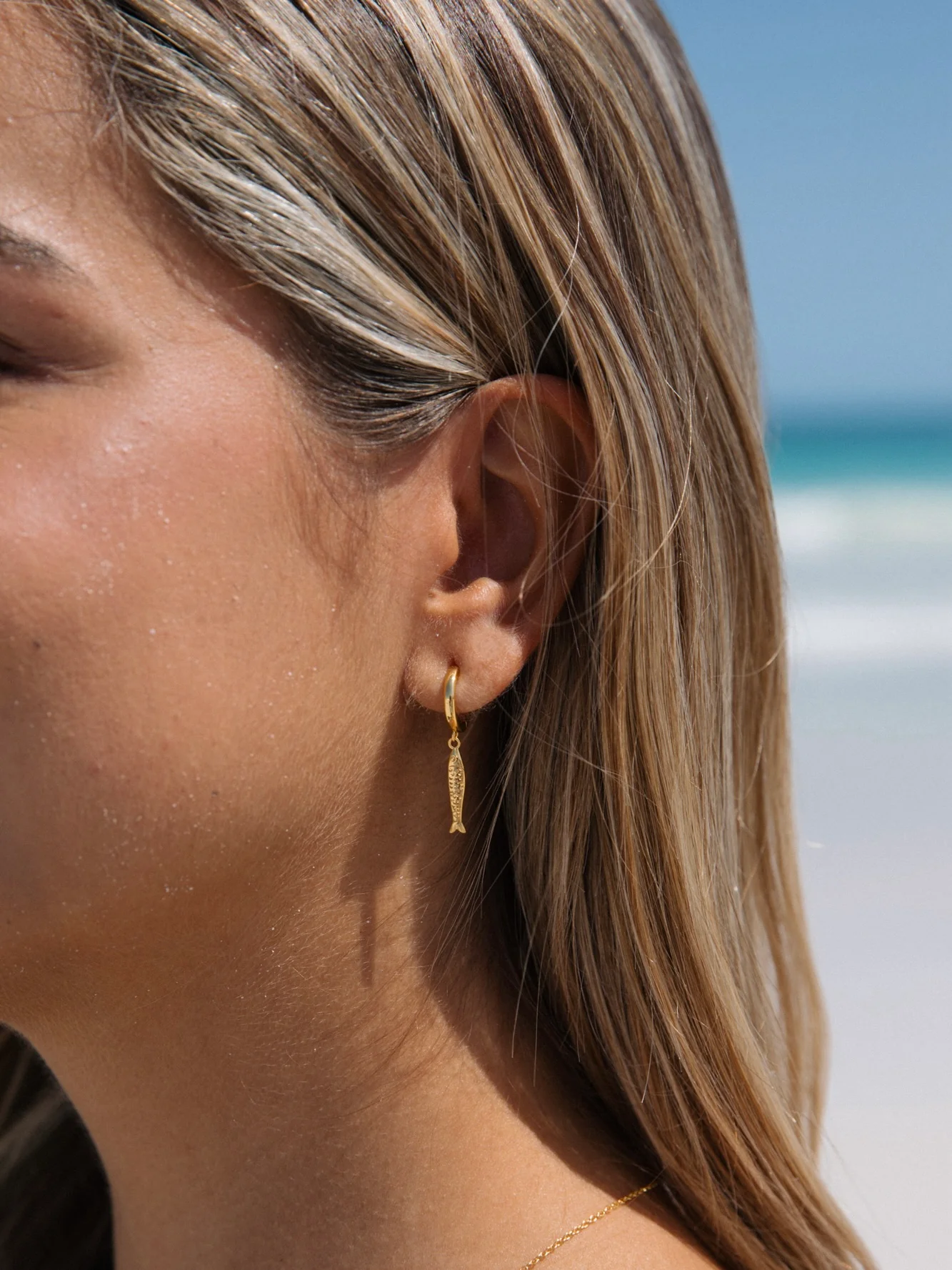 MTL - SARDINE HOOPS | 18K GOLD VERMEIL