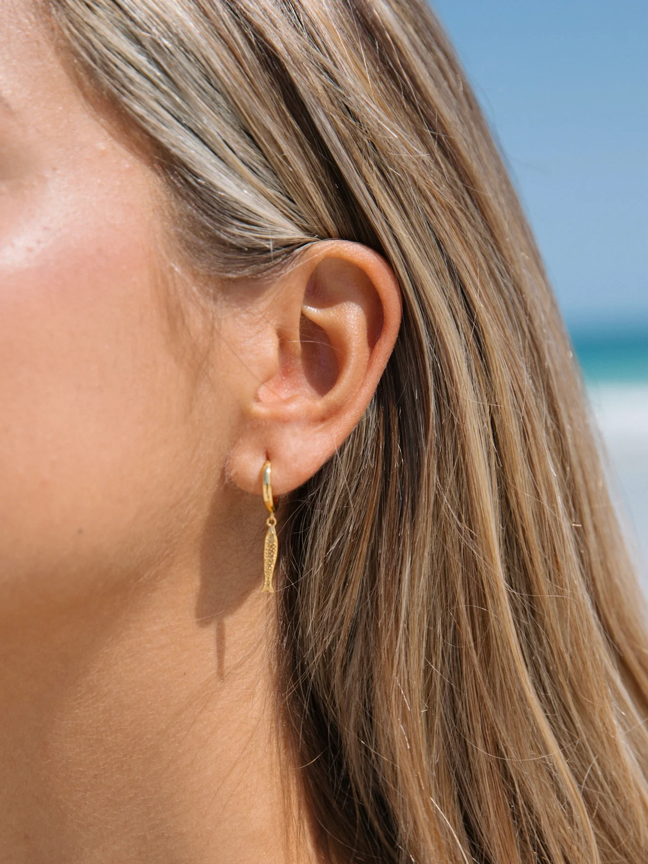 MTL - SARDINE HOOPS | 18K GOLD VERMEIL