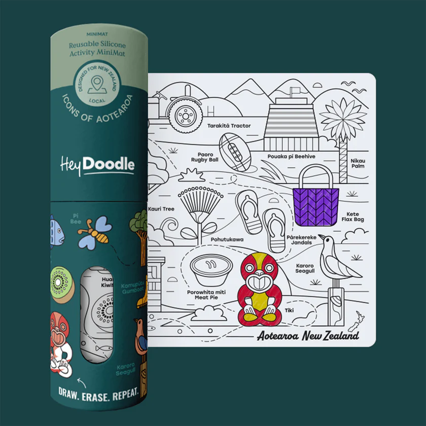 HEY DOODLE - REUSABLE MINI MAT | ICONS OF AOTEAROA