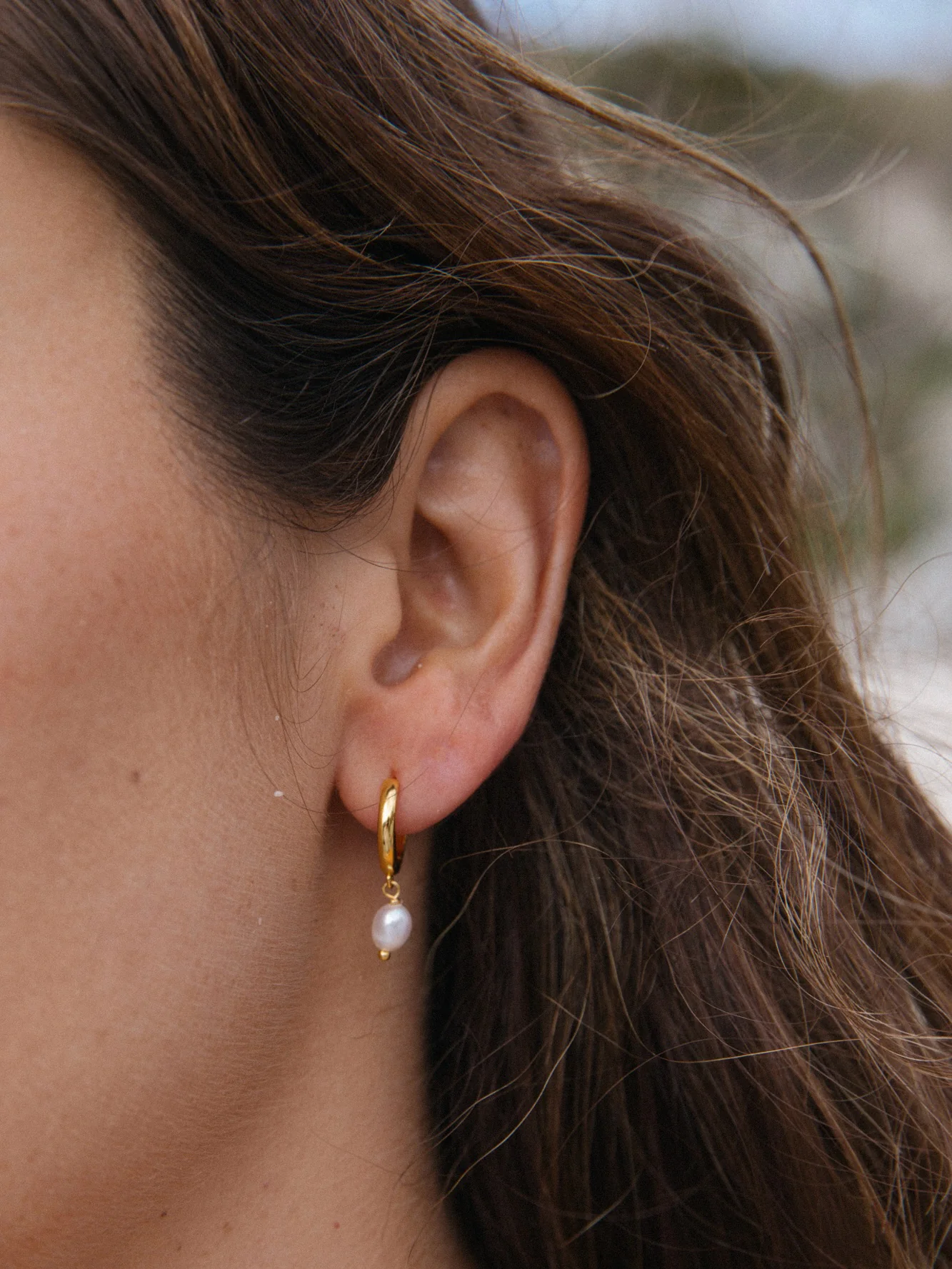 MTL - CORA HOOPS IN 18K GOLD VERMEIL